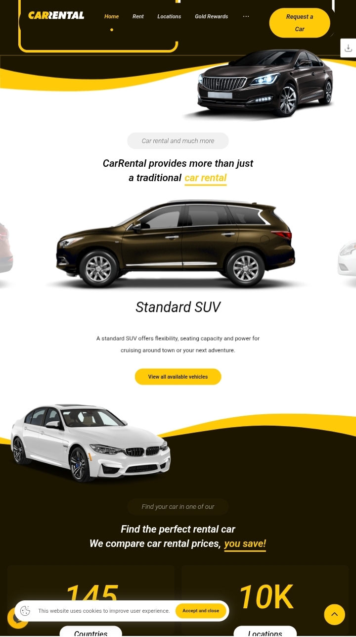 Car Rental Template